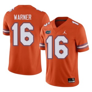 Player UF #16 Orange Men's Aidan Warner Jerseys 795594-550