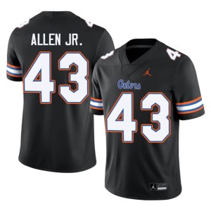 College Black University of Florida Gators Men's #43 Alfonzo Allen Jr. Jerseys 635169-146