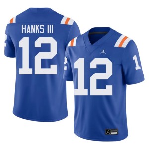 Limited Men's Alternate Royal Ben Hanks III #12 Florida Jerseys 266699-857
