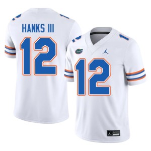 Player Ben Hanks III White Men UF Gators #12 Jersey 883507-673