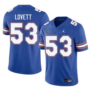 High School Florida Gators Royal #53 Men Bryce Lovett Jerseys 561339-202