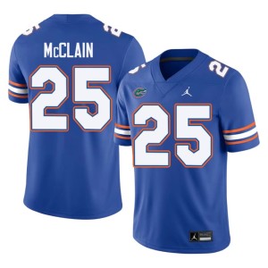 University Royal Cormani McClain #25 Gator Nation Men's Jerseys 115732-957