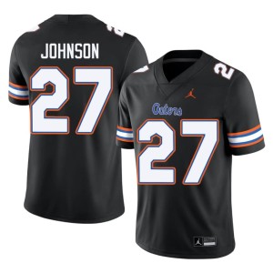 College Dijon Johnson #27 Black Men Florida Jerseys 318841-766
