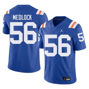 Official Alternate Royal Gators Jahari Medlock #56 Men's Jersey 557316-188