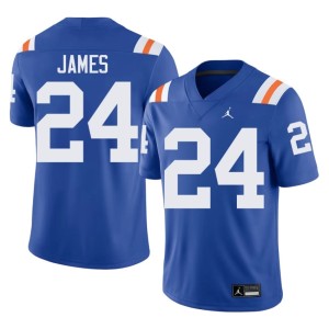 2026 Florida Gators Kamran James Men's Alternate #24 Royal Jerseys 696672-130