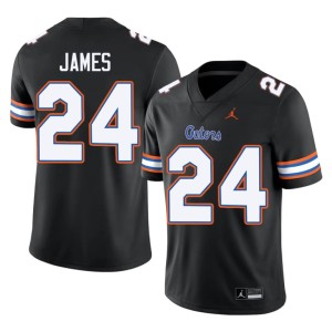 University #24 Kamran James Gator Nation Men Black Jersey 743854-661