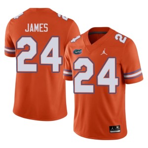 Stitched Kamran James #24 Orange UF Gators Mens Jerseys 288630-413