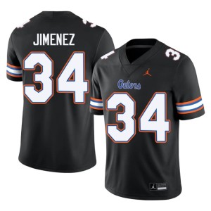 College Mens #34 Black University of Florida Kelvin Jimenez Jerseys 800553-576