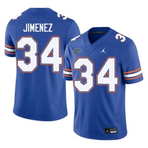 University Mens UF Kelvin Jimenez Royal #34 Jerseys 889975-440
