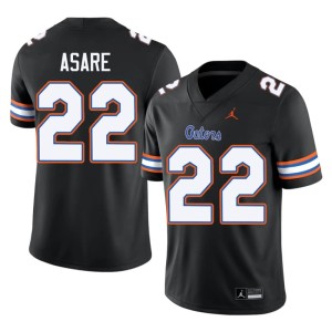 2026 #22 Mens Black Florida Kofi Asare Jersey 742239-870