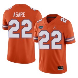 Football Florida Orange Kofi Asare #22 Mens Jerseys 847742-173