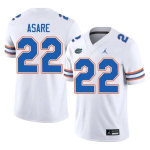 2026-27 Kofi Asare Men's #22 Florida White Jerseys 754758-705