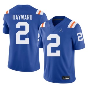 Player Royal Mens #2 Gator Nation Lagonza Hayward Alternate Jerseys 985692-987