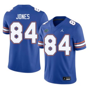 2026 Mens #84 Micah Jones UF Gators Royal Jersey 786680-521