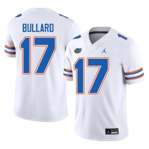 Game Florida Men #17 White Titus Bullard Jersey 115029-993