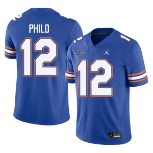 2026-27 Aaron Philo Mens Royal #12 University of Florida Gators Jersey 271773-497