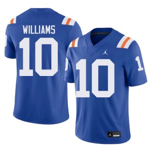 Limited Alternate Royal #10 Gators Men Aaron Williams Jersey 899969-475