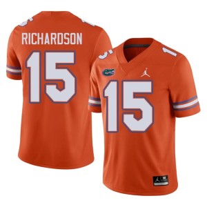 College Men's Anthony Richardson Orange #15 Gator Nation Jerseys 280195-101