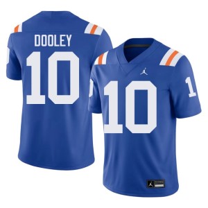 University UF #10 Royal Men's Cam Dooley Alternate Jerseys 160276-543