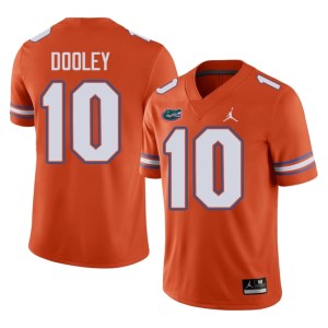 University Cam Dooley Men's University of Florida #10 Orange Jersey 478419-751
