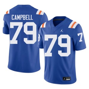 2026 University of Florida Gators #79 Royal Mens Alternate Chancellor Campbell Jersey 968806-469