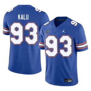 2026 Gator Nation Mens #93 Royal DK Kalu Jerseys 542886-236