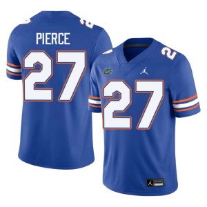 University Men #27 Royal Dameon Pierce Gators Jersey 493335-556