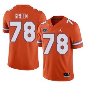 Limited Men #78 UF Gators Desmond Green Orange Jersey 232685-731