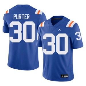 Game Alternate Florida Gators Dylan Purter Royal #30 Mens Jerseys 963075-312