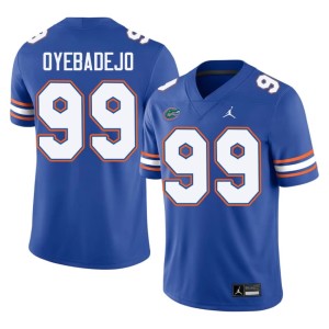 High School #99 Royal Men's Florida Emmanuel Oyebadejo Jerseys 221517-598
