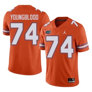 Alumni Men Orange #74 Florida Jack Youngblood Jerseys 522567-560