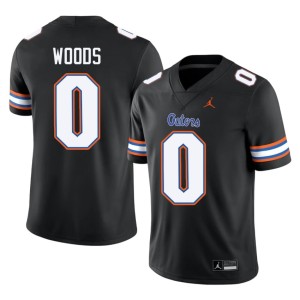 College Black Gators Men #0 Jayden Woods Jerseys 309654-350