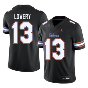 University Black University of Florida Gators Men #13 Jordy Lowery Jersey 429183-293