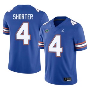 Game UF Gators Royal Mens #4 Justin Shorter Jerseys 130454-662