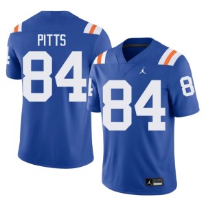 College Men's Royal UF Gators #84 Kyle Pitts Alternate Jersey 644428-603