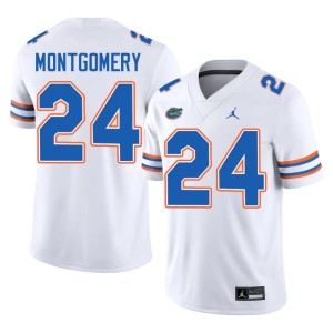 2026-27 University of Florida London Montgomery White Mens #24 Jerseys 288126-157