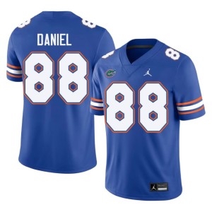 High School #88 Marquez Daniel Mens Royal UF Gators Jersey 419901-348