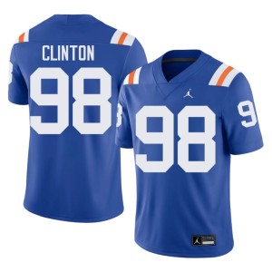 2026 Mens Royal #98 Mason Clinton Alternate UF Gators Jerseys 733322-866