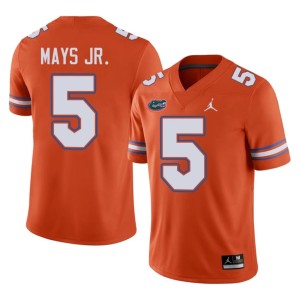 Embroidery Men Orange #5 Micah Mays Jr. Gators Jersey 514469-262