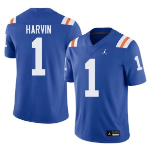 High School Alternate Mens Royal #1 Percy Harvin University of Florida Jerseys 701319-961