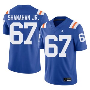 2026 Royal Alternate #67 TJ Shanahan Jr. UF Gators Men's Jersey 374545-145