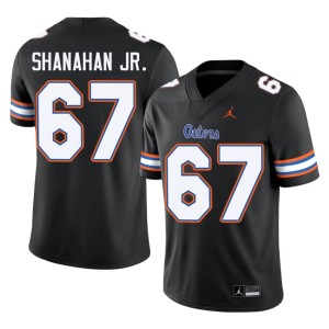 Player Florida Gators #67 Mens TJ Shanahan Jr. Black Jersey 329182-284