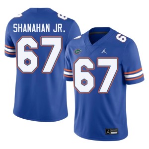 Game Royal TJ Shanahan Jr. Men's Florida Gators #67 Jerseys 140138-488