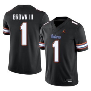 Limited Black Florida Vernell Brown III #1 Men Jerseys 160416-790