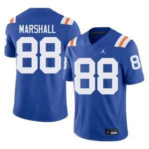 Game Wilber Marshall Mens #88 Florida Alternate Royal Jersey 690668-252
