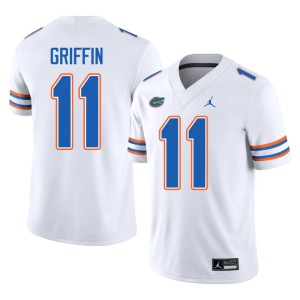 Replica UF Will Griffin #11 White Men Jerseys 788975-552