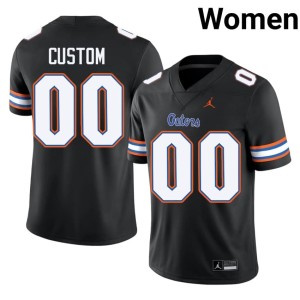 Alumni Black Custom #00 Women's UF Jersey 868993-861