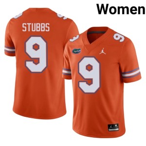 Alumni University of Florida Gators #9 Women Drake Stubbs Orange Jerseys 910202-497