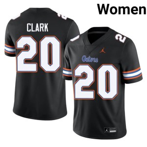 Limited Black Duke Clark UF Women's #20 Jersey 892578-979