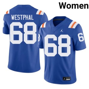 Player Fletcher Westphal Gator Nation Royal Women Alternate #68 Jersey 635007-887